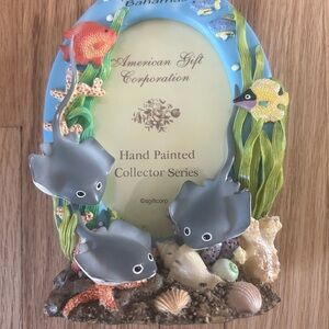 Hand Painted Sea Life Frame
